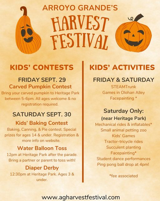 Arroyo Grande Harvest Festival