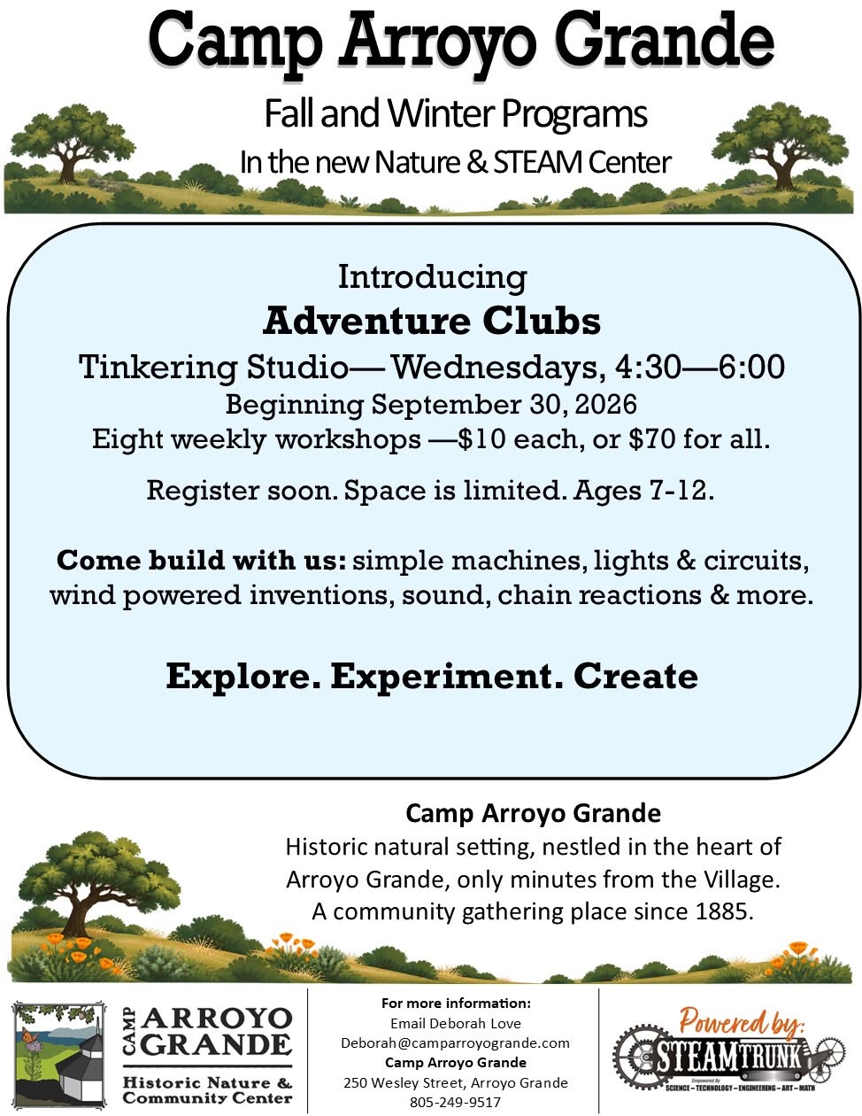 STEAM Trunk Adventure Clubs